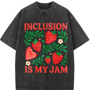 Special Education Teacher Vintage Washed T-Shirt in Black