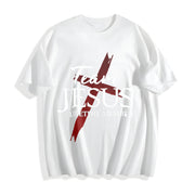 Premium Christian God Faith Lifetime Member Team Jesus Cotton T-Shirt in White