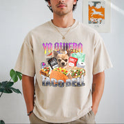 Yo Quiero Taco Bell Vintage Washed T-Shirt in Beige
