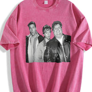 Adam Sandler Adam Sandler Movies Actors Man Shortsleeve vintage washed oversized T-shirt in Red
