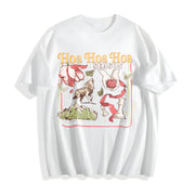 Twilight Inspired Hoa Season Vampires City of Forks Cotton T-Shirt in White