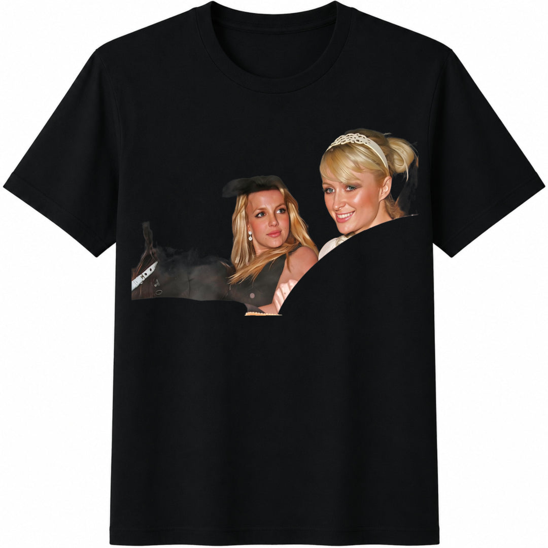 Make America Great Again Cotton T-Shirt in Black