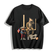 Benito Bowl Halftime Cotton T-Shirt in Black