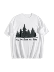 Hoa Twilight Inspired Cotton T-Shirt in White