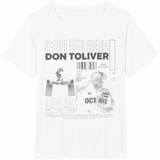 Size Plus Don Toliver Octane Cotton T-Shirt in White