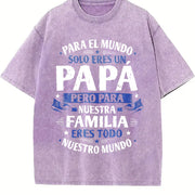 God Has a Plan Jeremiah 29:11 Vintage Washed T-Shirt in Purple