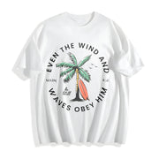 Christian Bible Verse Cotton T-Shirt in White