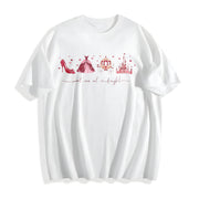 Fairytale Valentine Cotton T-Shirt in White