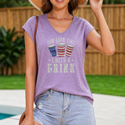 Looks Like I Need a Beer Women's Color Cotton Tank Top in Purple