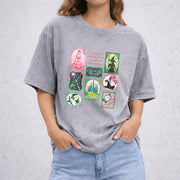 Wicked Changed For Good vintage washed oversized T-shirt in Gray