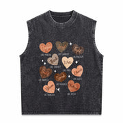 Celebrating Black History -Adults Vintage Washed Tank Top in Black