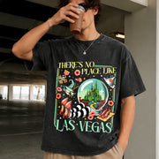 The Wonderful Wizard Vintage Washed T-Shirt in Black