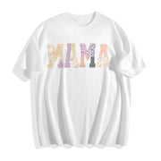 Mama GrandmaCore Mother Cotton T-Shirt in White