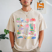 Inclusion Autism Vintage Washed T-Shirt in Beige