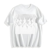 Girls Will Be Girls Witch Cotton T-Shirt in White