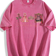 Retro Wildest Dreams Vintage Washed T-Shirt in Red