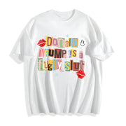 Anti Ice Wash # 100cottontee # DoubleSidedPrint # Cotton T-Shirt in White