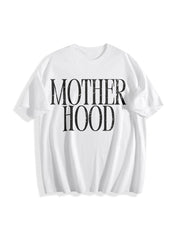 Mother Hood Mama Cotton T-Shirt in White