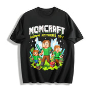 ✊🏾Momcraft Cotton T-Shirt in Black
