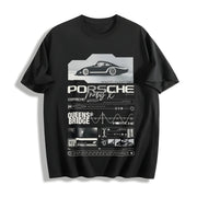 Moby X & Cold Cotton T-Shirt in Black