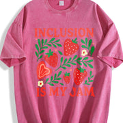 Special Education Teacher Vintage Washed T-Shirt in Red