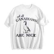 Canadian Goose for Spring Cotton T-Shirt in White