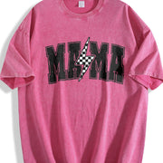 Suddenly Appearing Mom Vintage Washed T-Shirt in Red