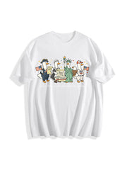 250th America Anniversary Cotton T-Shirt in White