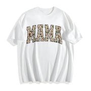 Camouflage Mama Camo Mama Cotton T-Shirt in White