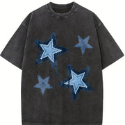 EACH STAR IS Unique AND Shines Brightly Vintage Washed T-Shirt in Black