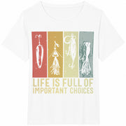 Fishing Lures Fisherman Cotton T-Shirt in White
