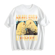 Get This Bread Pigeon Cotton T-Shirt in White