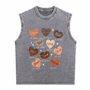 Celebrating Black History -Adults Vintage Washed Tank Top in Gray
