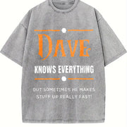 1 Pcs Heavy Adorable Vintage Washed T-Shirt in Gray