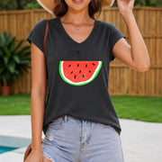 Happiness Is Women's Color Cotton Tank Top in Gray