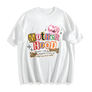 Wash Mothers Day Mom Cotton T-Shirt in White