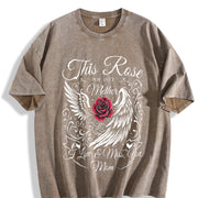 Effortless Chic for the Coastal Granddaughter Who Is An Vintage Washed T-Shirt in Brown