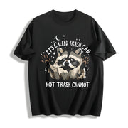 Give Me a Hug Cotton T-Shirt in Black