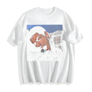 Adam Sandler Golf Happy Gilmore Cotton T-Shirt in White