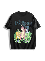 The Land Before Time Cotton T-Shirt in Black