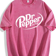Dr Pepper Est. 1885 Vintage Washed T-Shirt in Red