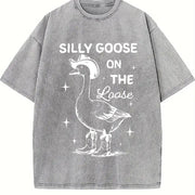 Mad Goose Vintage Washed T-Shirt in Gray