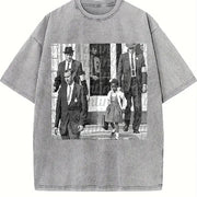 Ruby Bridges: CIVIL Rights Pioneer Vintage Washed T-Shirt in Gray