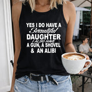 Tank with Perfect for a Spring Women's Color Cotton Tank Top in Black