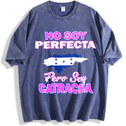 Catrachas Honduras Flag Honduras vintage washed oversized T-shirt in Blue