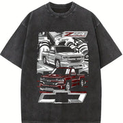 Z71 Chevrolet Truck Vintage Washed T-Shirt in Black