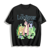 The Land Before Time Cotton T-Shirt in Black