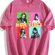 90’s Mom Vibes Mom Vintage Washed T-Shirt in Red