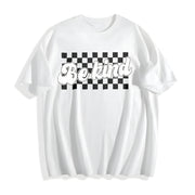 Cute Be Kind Teacher Kindness Cotton T-Shirt in White