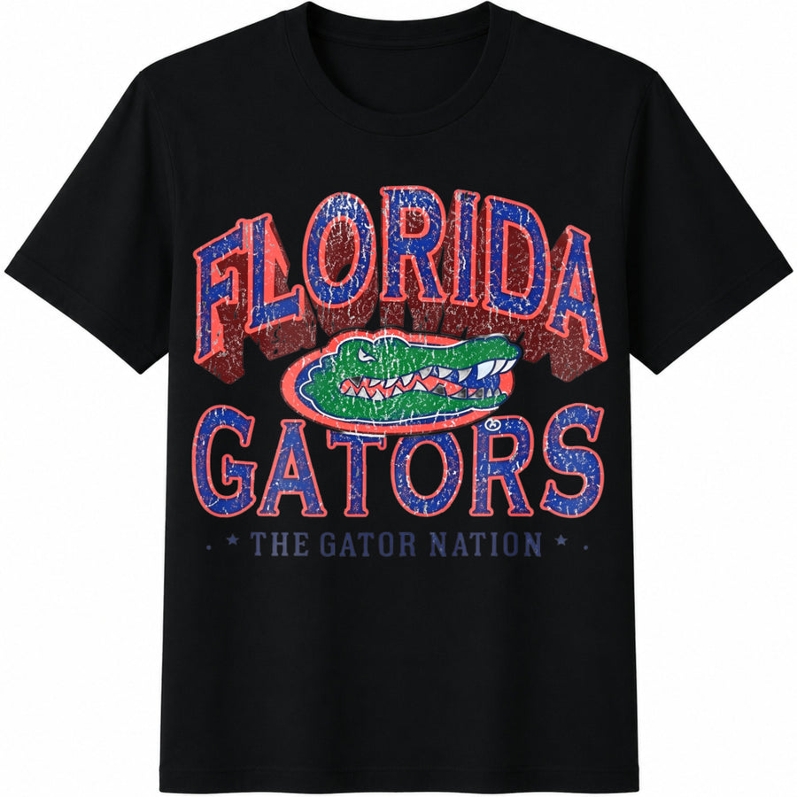 Florida Gators Cotton T-Shirt in Black